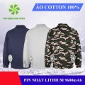 Áo điều hòa Nhật Bản KITO chính hãng ADH06 BH 1 Năm, Pin 26.000mAh, Quạt 13V